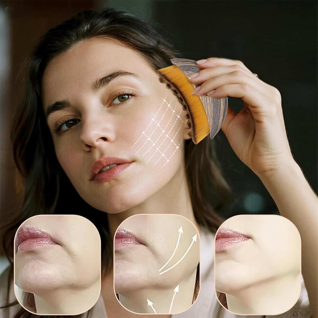 LYMORA | فرشاة مساج للوجه لتنشيط الدورة اللمفاوية